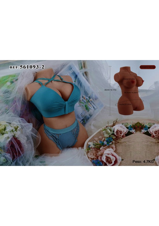 Torso íntimo femenino tono oscuro 4,7 kg ref 561093-2