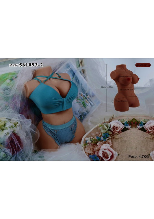 Torso íntimo femenino tono oscuro 4,7 kg ref 561093-2
