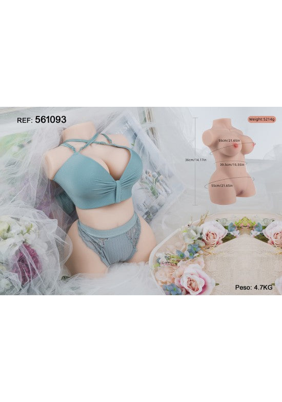 Torso íntimo femenino tono claro 5,2 kg ref 561093