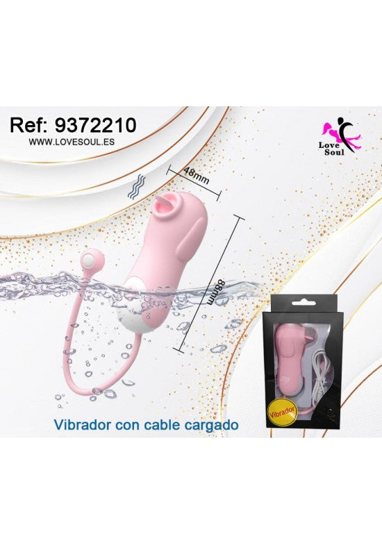 Estimulador rosa 2 en 1 con boquilla de succión y huevo vibrador recargable