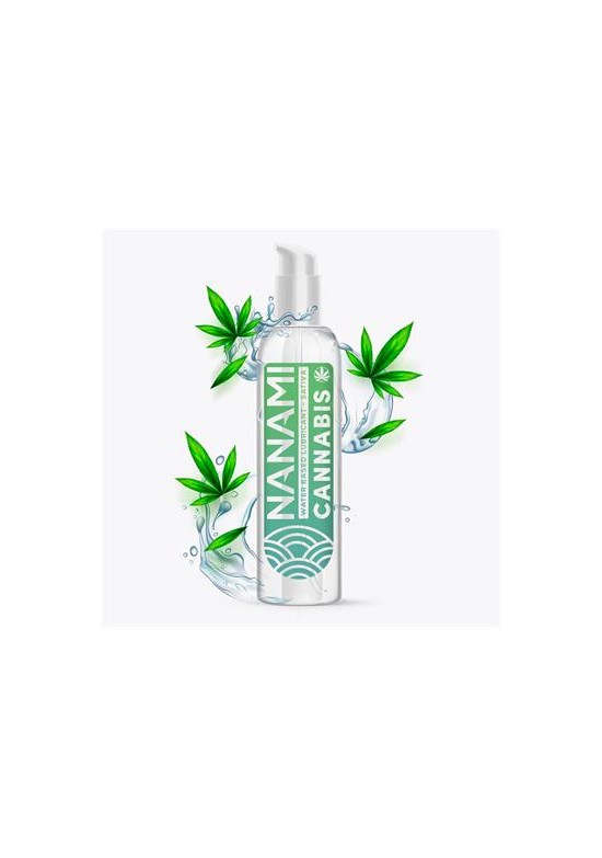 Bote con dosificador de lubricante Nanami Cannabis extracto sativa 150 ml
