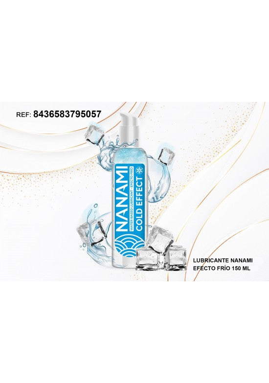 Lubricante íntimo efecto frío Nanami Cold Effect 150 ml