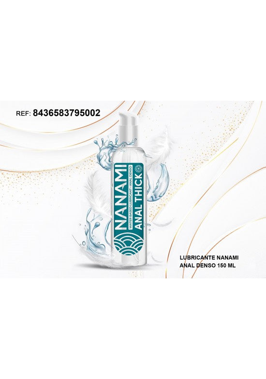 Bote con dosificador de lubricante Nanami Anal Thick denso 150 ml