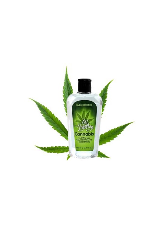 Botella de gel deslizante Cannabis Oh Holy Mary Nuei Cosmetics 100ml