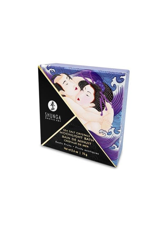 Caja de cristales de baño Shunga Moonlight Bath Exotic Fruits 75g